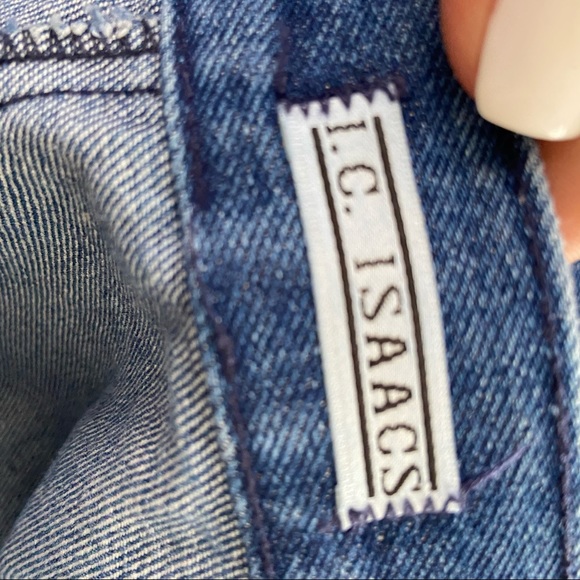 I.C. Isaacs Jeans Vintage High Rise Mom Trouser - Picture 7 of 9